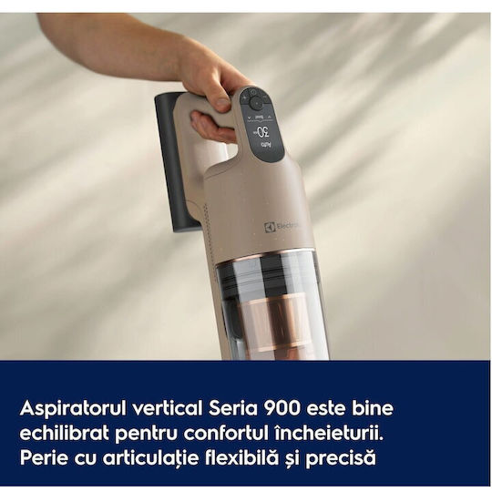 Electrolux Upright Επαναφορτιζόμενη Σκούπα Stick Καφέ