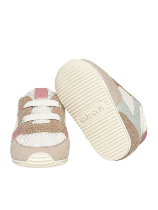 Mayoral Baby Soft-Sole Sneakers Beige
