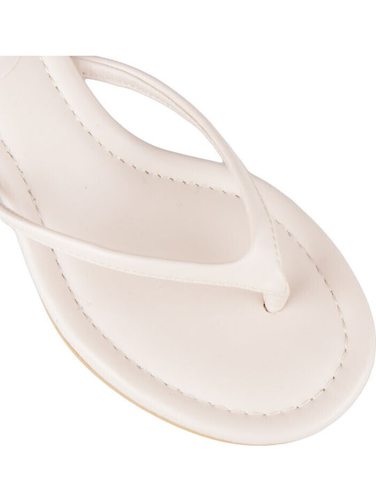 Mules With High Heel In Beige Colour