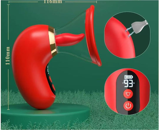Ophelia's Dream Toys Anna Suction Tongue Stimulator 10td-670