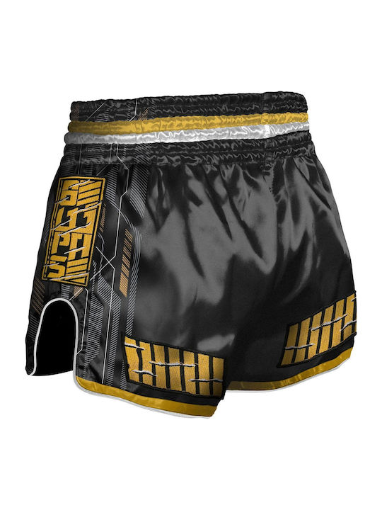 Muay Thai Shorts 8 Weapons Samurai 2.0 Gold