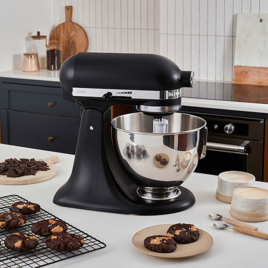 Kitchenaid Mixer Planetar 275W cu Bol din Inox 4.3lt Negru