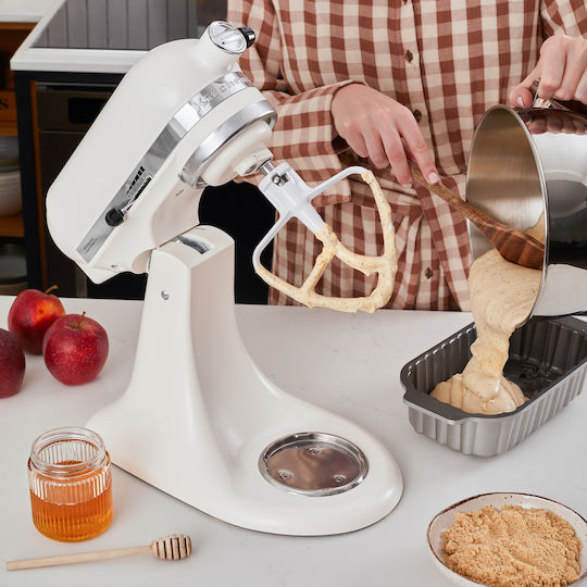 Kitchenaid Кухненски робот 275W с Неръждаем Казан 4.3lt Бяла