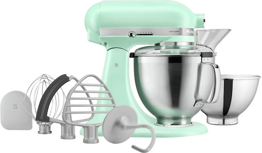 Artisan Tilt-Head Κουζινομηχανή 300W με Ανοξείδωτο Κάδο 4.7lt Spearmint