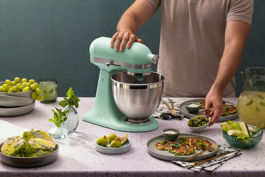 Artisan Tilt-Head Κουζινομηχανή 300W με Ανοξείδωτο Κάδο 4.7lt Spearmint
