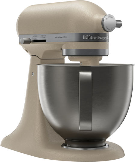 Kitchenaid Artisan Plus Κουζινομηχανή 325W με Ανοξείδωτο Κάδο 4.7lt Oat