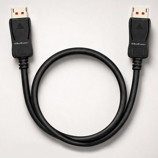 Qoltec Qoltec DisplayPort-Kabel männlich - 0,5 m Graue