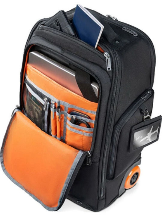 Everki Τσάντα Laptop με Ροδάκια σε Μαύρο χρώμα GLEKP123ECO