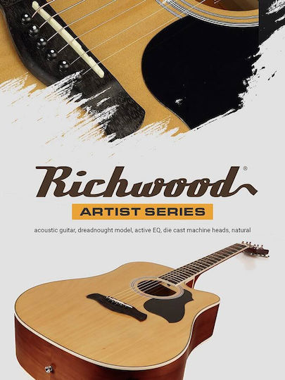 Richwood Series Ακουστική Κιθάρα Cutaway Natural