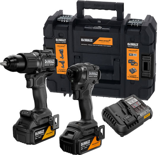 DEWALT Werkzeugbatterie 18V mit Batteriekapazität 4Ah