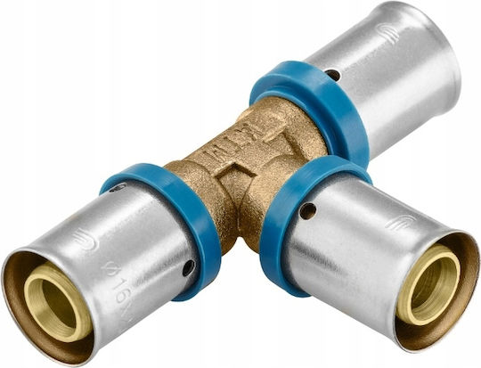 Pex Tee 25x16x25 Reduzierung Crimped Pressed Alupex Verbindung