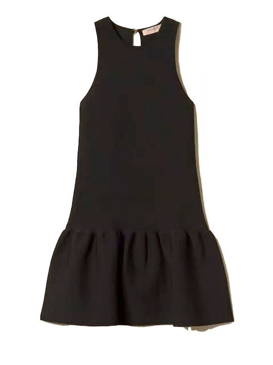 Summer Mini Evening Dress with Ruffles Dress X26