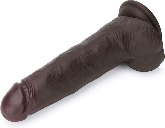 Lovetoy Dildo dublu cu ventuză negru