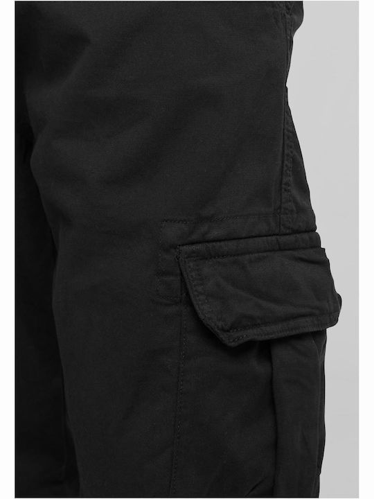 Trousers Cargo Elastic Black