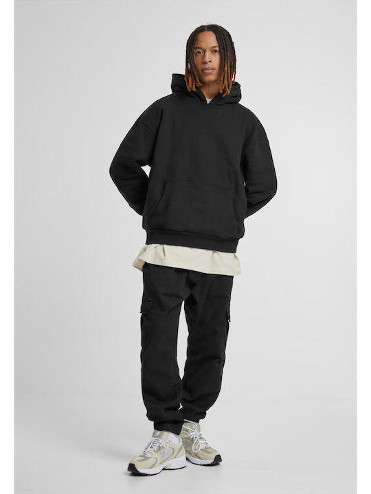 Trousers Cargo Elastic Black