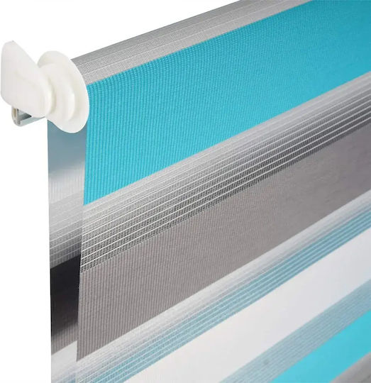 Woltu Woltu Ρollo Rollos Partieller Blackout Doppelt Weiß P90xH220cm