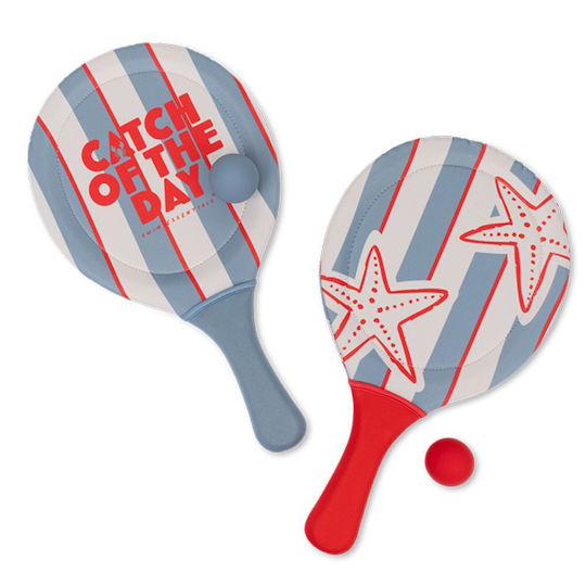 Swim Essentials Beach Tennis Set Catch Day Комплект Ракети За Плажен Тенис 2 Топки И Калъф 3г+ 1 Комплект