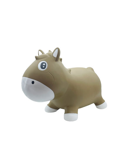 Kidzzfarm Hop Hop Horse Jolly for 1+ years Years Beige 46cm.