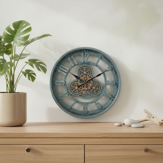 Mondex Тих Стенен Часовник Ø50cm