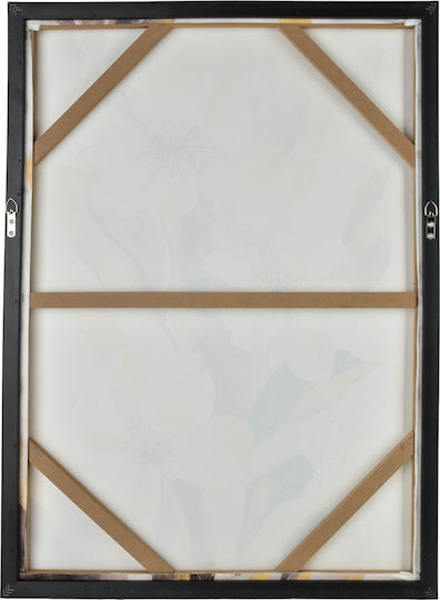 Inga Set 2 Paintings 50x70cm Golden Flowers 2