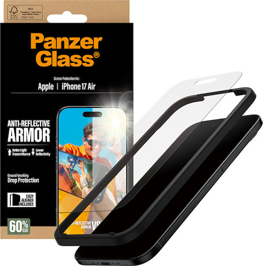 PanzerGlass Anti-Reflective Armor Tempered Glass (iPhone Air) PG55876