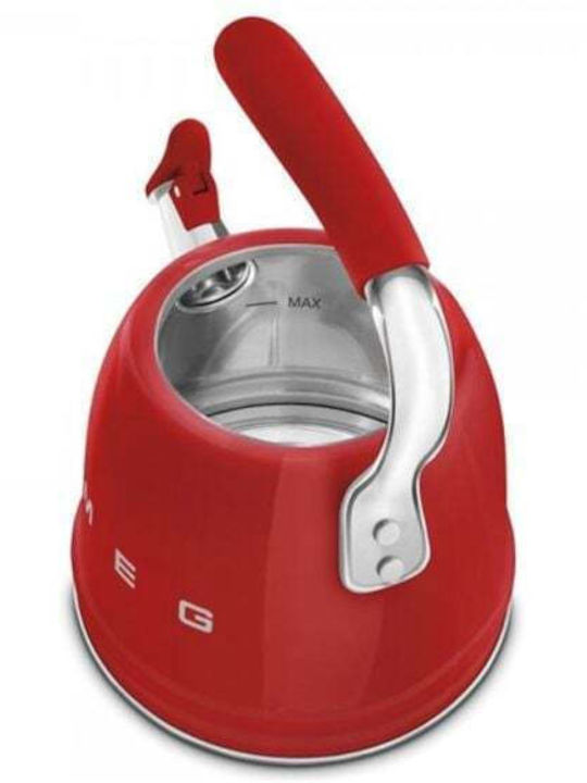 Smeg KönigHOFFER Rostfreier Stahl Teekanne Grau 2300ml