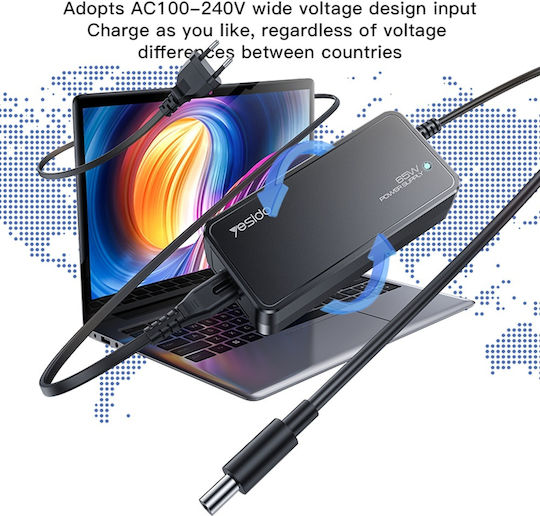 Yesido Universal Laptop Charger 65W 5A