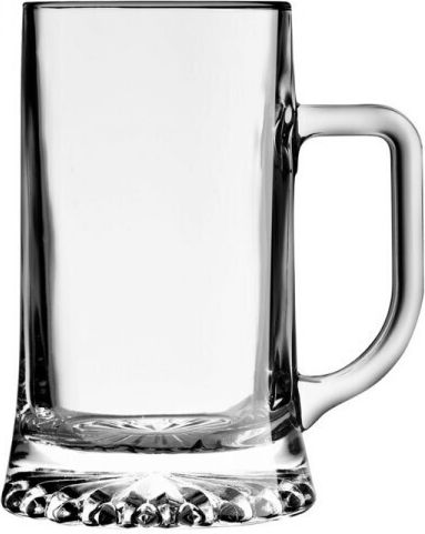 ONIS Set Pahare pentru Bere din Sticlă 520ml 6 Bucăți