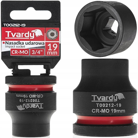 Tvardy Pneumatic Socket with 3/4" Frame Host Diameter 19mm