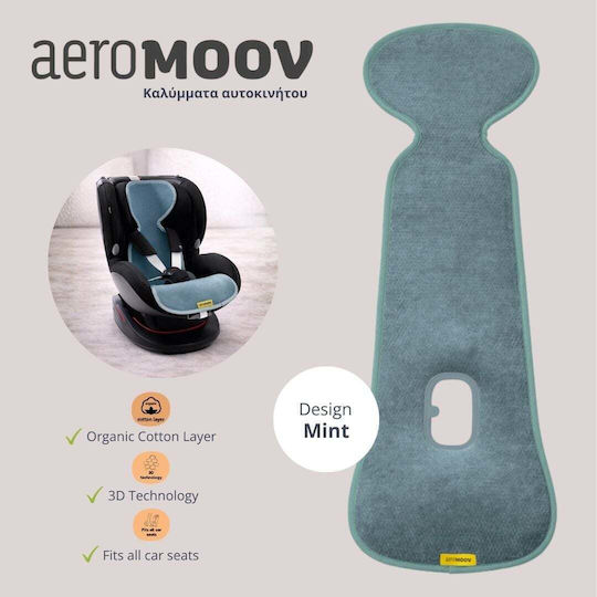 Aeromoov Κάλυμμα Καθίσματος Αυτοκινήτου Πράσινο Αντιιδρωτικό
