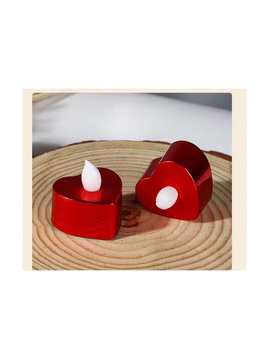 Decorative LED Tealight Warm White 4x4cm