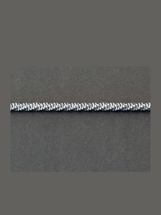 Brățară Pentru Bărbați Lanț Roți Dințate Handmade Argint 925 19cm