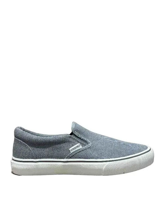 Slip-On-uri Pentru Bărbați Din Material Gri