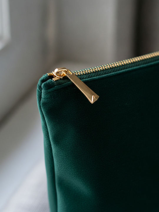 Hand Bag Velvet Bg715 BagBase Dark Emerald