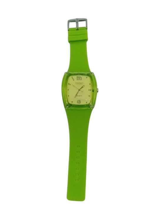 Women's Watch 40mm Battery with Pink Rubber Strap