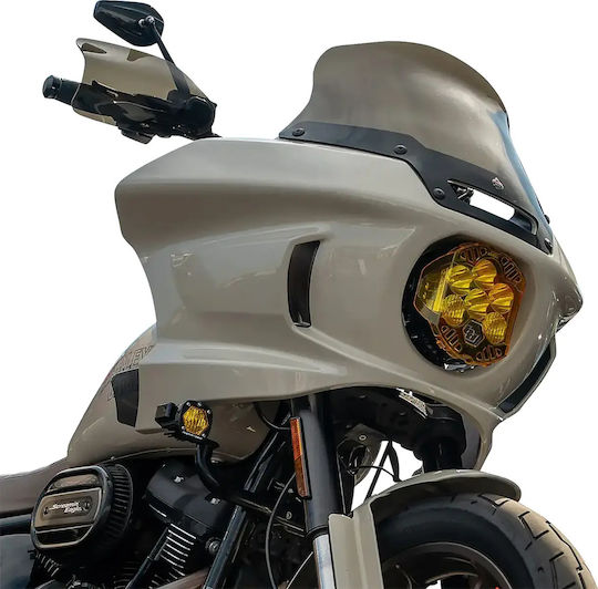 Klock Werks Χούφτες Kws-01-0135-23 Flare Harley Davidson Fltrxse 1977 Abs 24 Καφέ