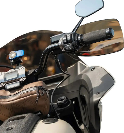 Klock Werks Χούφτες Kws-01-0135-23 Flare Harley Davidson Fltrxse 1977 Abs 24 Καφέ