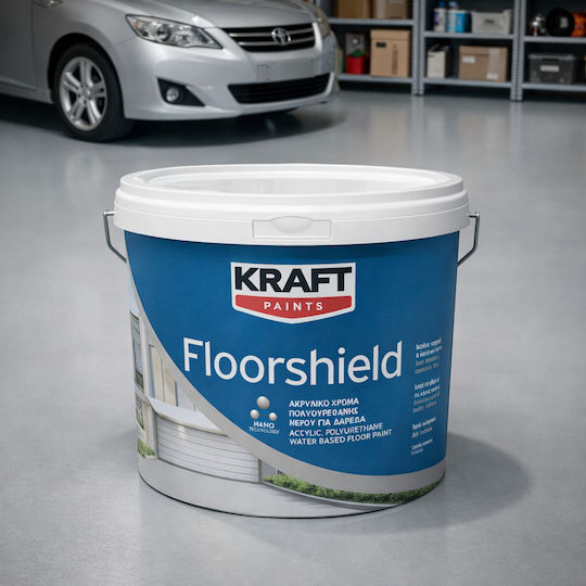 Kraft Polyurethan-Farbe Acryl Grau 10lt JK32171422420