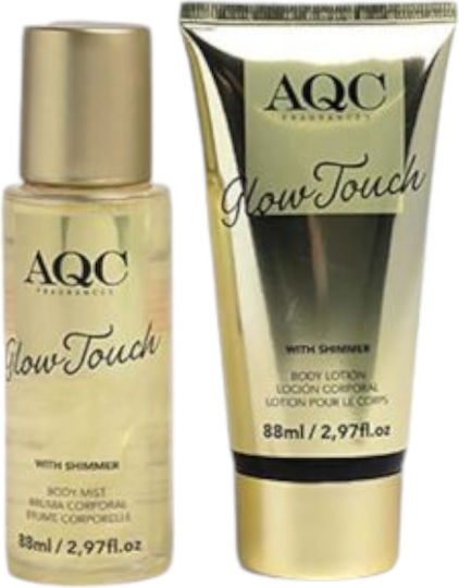 Aquarius Cosmetic Glow Touch Shimmer Duftset mit Körperlotion