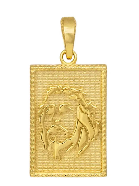 Kinder Amulette Konstantin-Münze Gold 14K