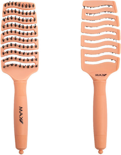 Max Pro Hair Brush Orange