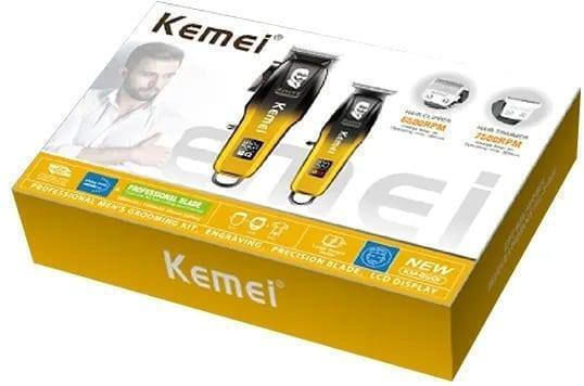 Kemei Professionelles Haarschneider Set Schwarz KM-8501