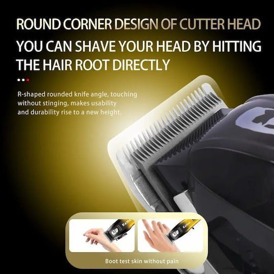 Kemei Professionelles Haarschneider Set Schwarz KM-8501