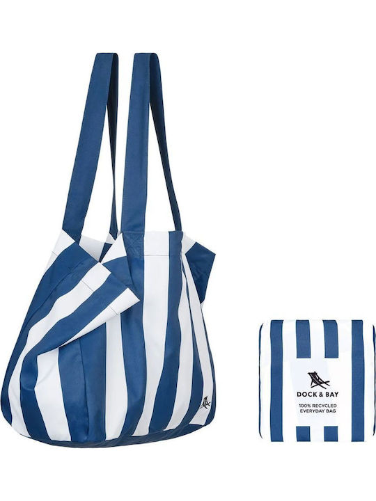 Fabric Beige Beach Bag