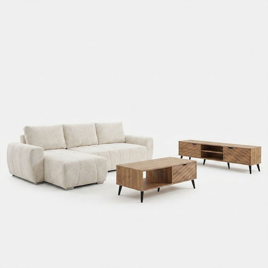 Pakketo Loose Wohnzimmer-Set 3 Stück