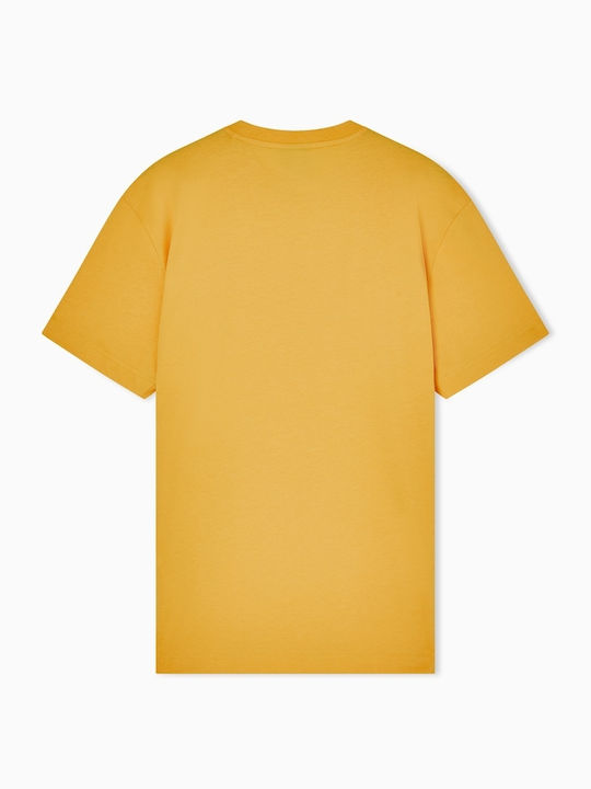 Tricou Sport Logo Auriu