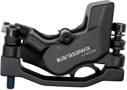 Karasawa 4 Piston Hydraulic Brake Kit + Rotor