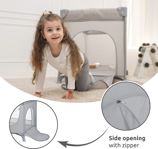 Lorelli Moon Hug One Touch Playpen With Mattress Green