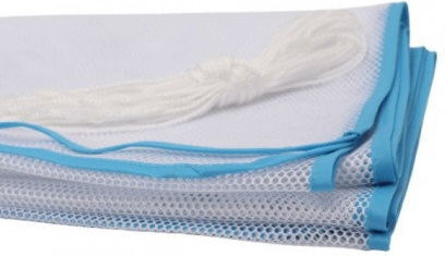 Plasă de Protecție pentru Pisici din Țesătură Albă 300 x 78 cm