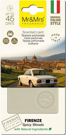 Carte Aromatică Firenze Gri La Dolce Vita Mr&mrs Fragrance